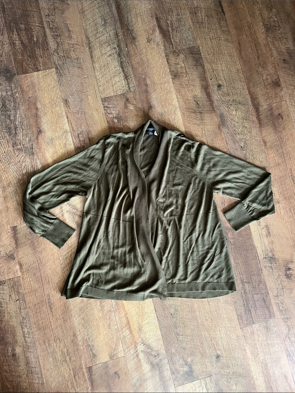 Liz Claiborne Sweater hunter green XL